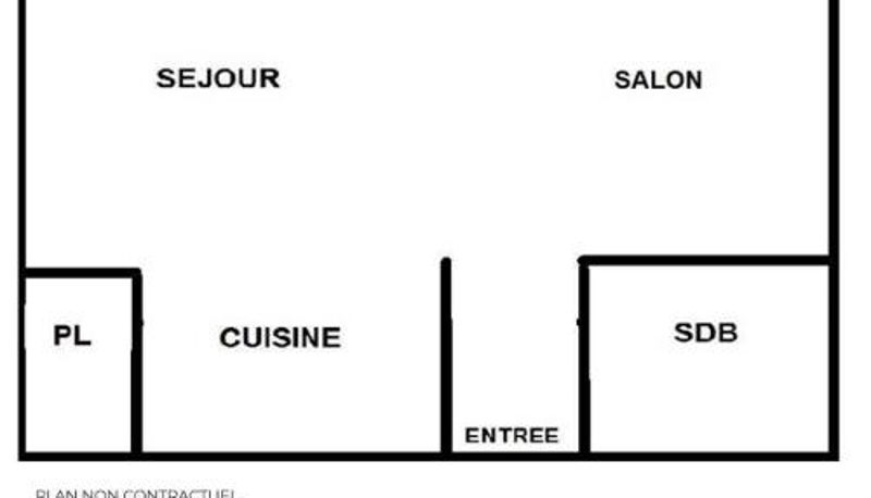 Bilgi - Résidence Beaufortain - Studio pour 4 personnes avec vue sur la Croisette MAE-5024