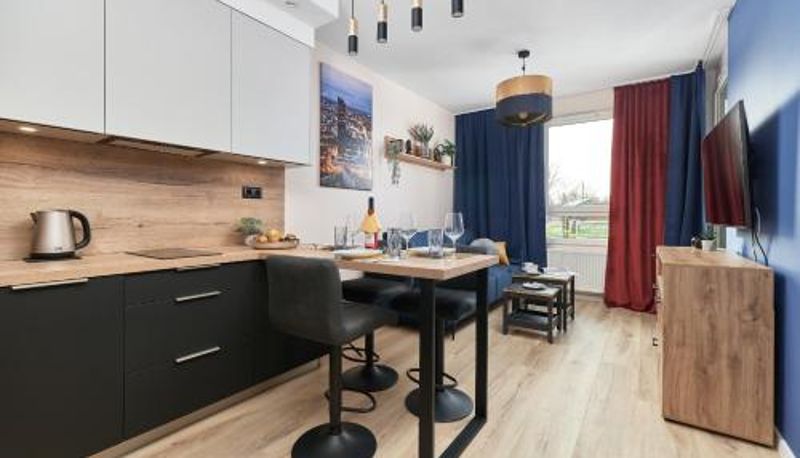 Kök - Braniborska Apartment Wrocław by Heyrent