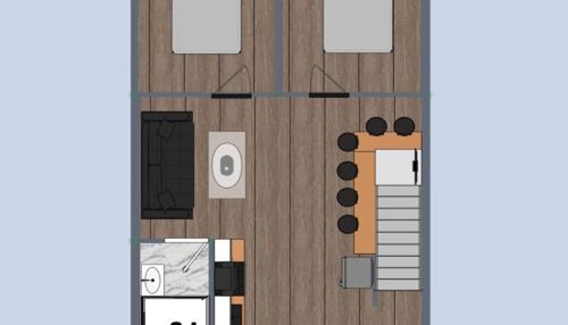 Pokój typu standard - Urban Flat 01 - Charming 2 bedroom Flat in Montorgueil