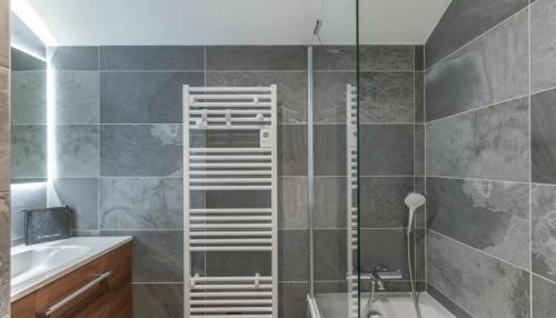 Standart oda - 3 chambres Superbe penthouse à Courchevel 1650 avec cheminée