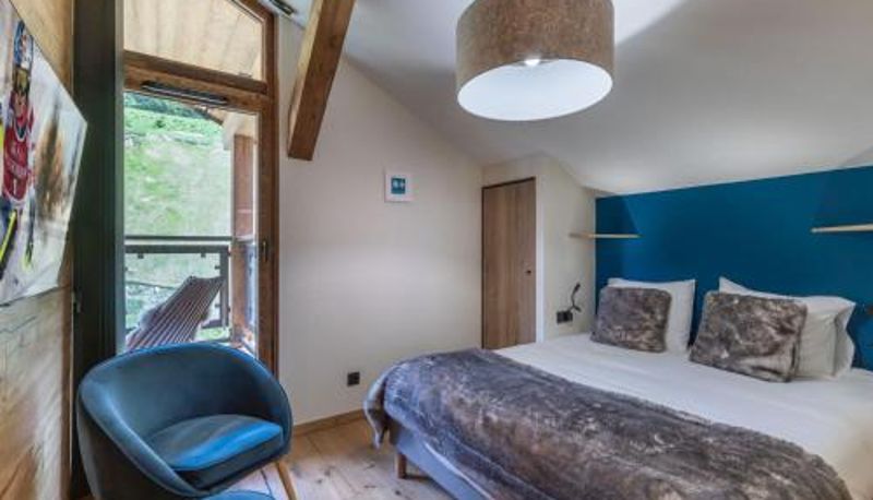 Standart oda - 3 chambres Superbe penthouse à Courchevel 1650 avec cheminée