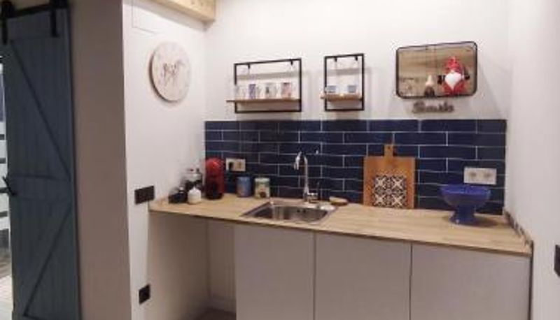 Küche - Charming Studio in Riogordo - 18 m² - Sunny Terrace