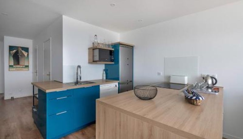 Cucina - vue mer à 40m de la plage Appartement pour 6