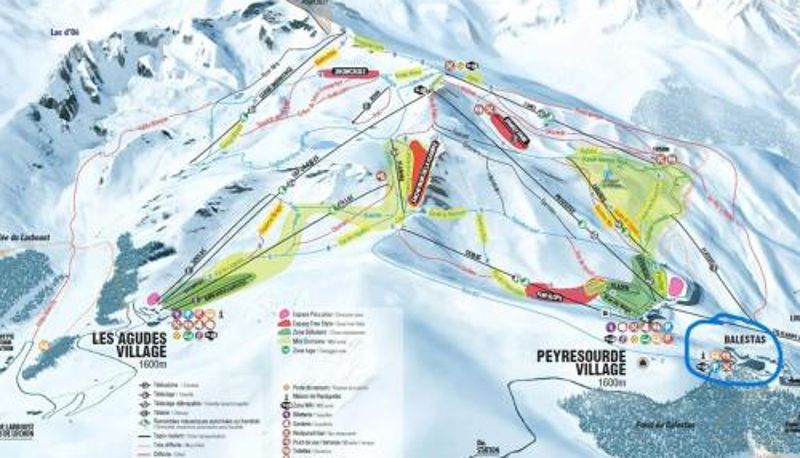 Bilgi - Studio 4 personnes à 50m des pistes à Peyragudes