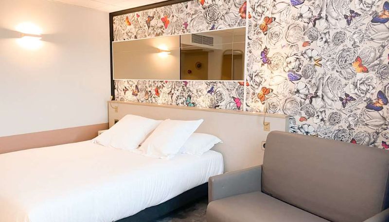 Habitación - Brit Hotel Nantes Beaujoire - L'Amandine