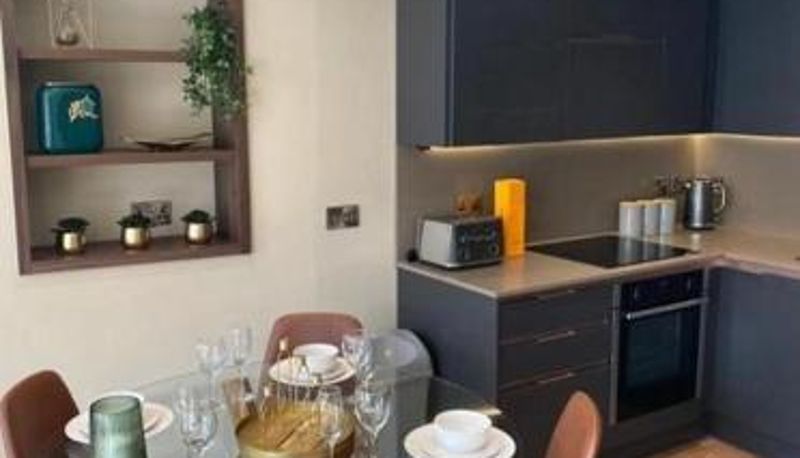 Mutfak - 2 Bedroom Apartment at Hudson Quarter