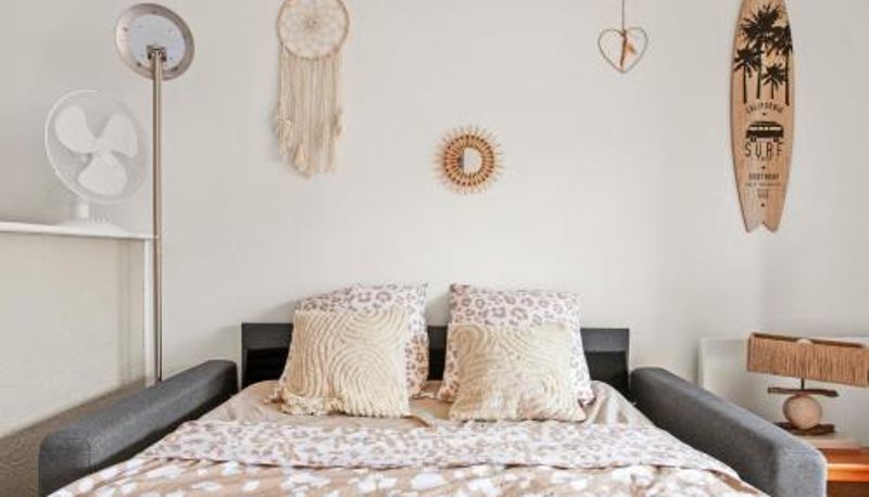 Daire - Studio le Castello 150m de la plage