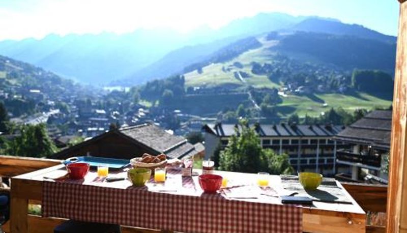 Standaardkamer - Appartement 2 Chambres avec Terrasse et Parking à La Clusaz