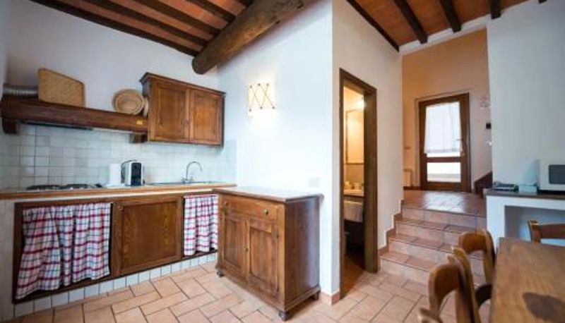 Keuken - Charming Studio with Shared Pool in Loro Ciuffenna