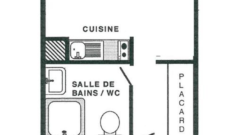 Bilgi - Studio confortable pour 2 au pied des pistes