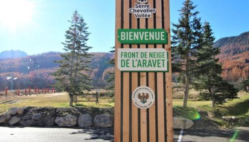 Standart oda - pieds des pistes - Serre Chevalier  balcon sud Studio lumineux 4 pers.