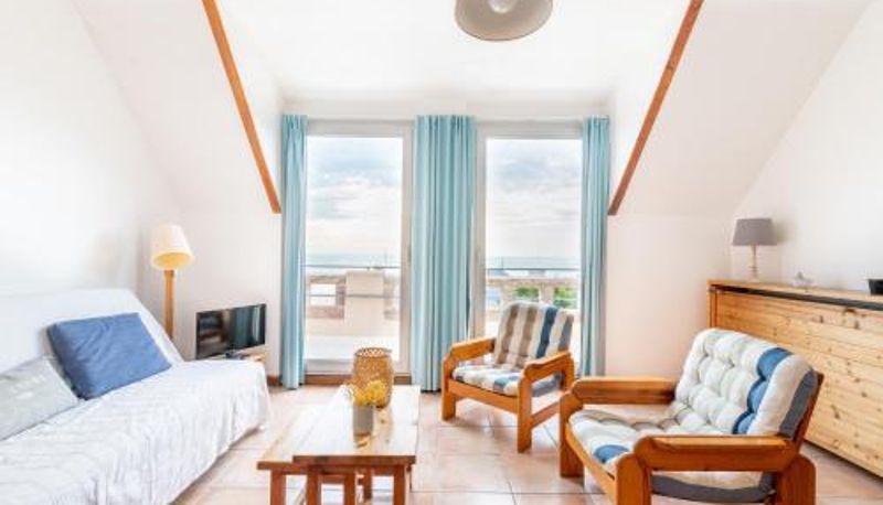 Appartement - Studio avec grande terrasse et vue mer pour 3 pers
