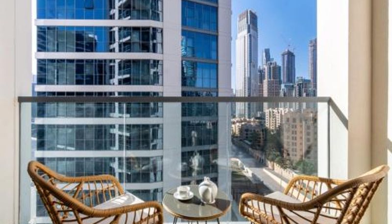 Appartement - Silkhaus design 1BDR with Burj Khalifa view in new tower
