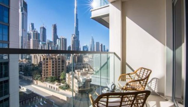 Appartement - Silkhaus design 1BDR with Burj Khalifa view in new tower