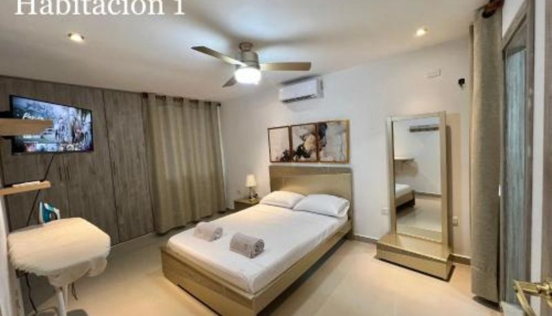 Daire - LUJOSO APARTAMENTO COMPLETO HASTA 9 PERSONAS 4 HABITACIONEs
