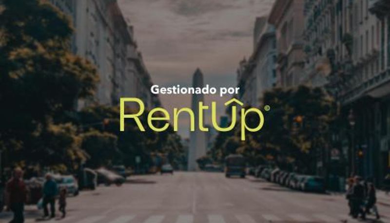 Standard room - RentUp - Palermo Estudio luminoso con balcon privado y acceso a piscina en terraza hasta 2 huespedes