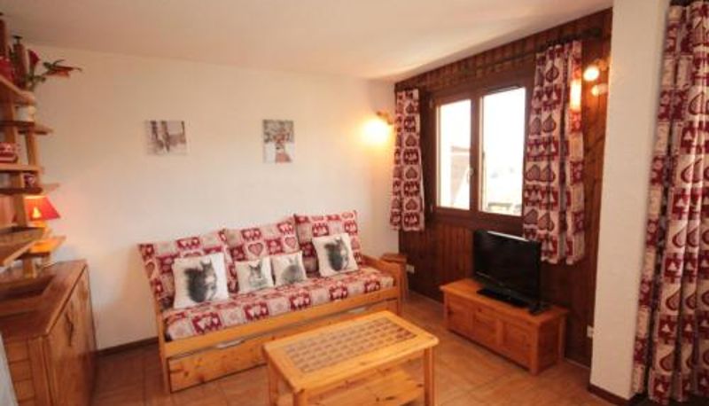 Standart oda - 5 couchages  balcon  ski au pied Studio cabine lumineux Les Saisies