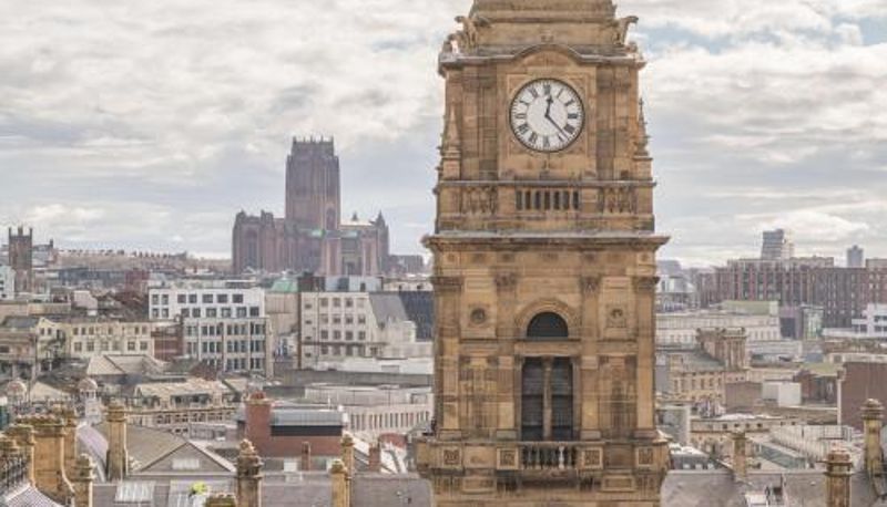 Daire - Secure Parking  Huge Balcony & Skyline Views Sidemersey Livings - Liverpool City Centre Penthouse