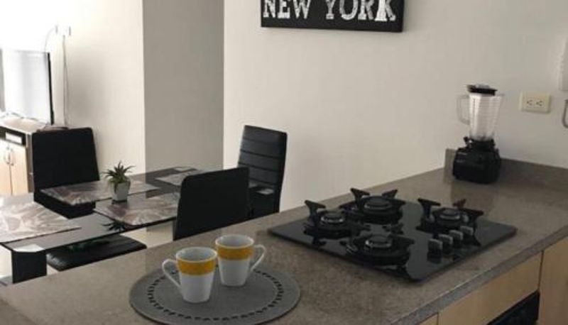 Keuken - Apartamento Vacacional En La Zona Norte De Barranquilla