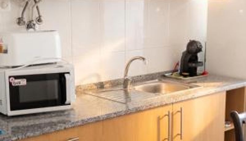 Mutfak - 90 m² Comfortable Apartment in Feijó with Shared Pool