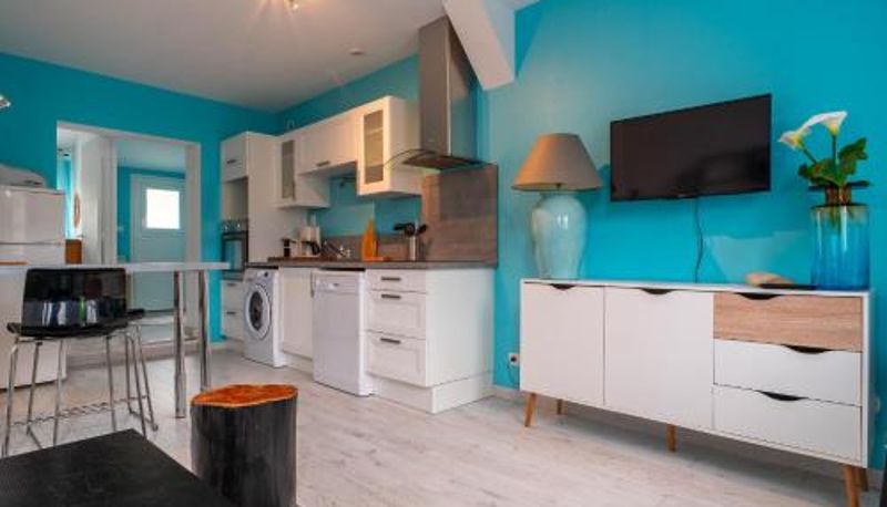 Cocina - Cosy Turquoise - Appt 4p à Bénodet