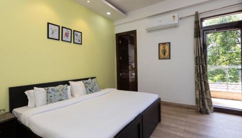 Apartment - Lily 3BHK by Wabi Sabi Stays with Private Balcony