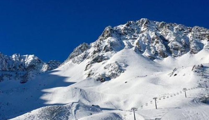 Info - lave-linge  balcon  pied des pistes Studio cabine pour 5 à La Mongie