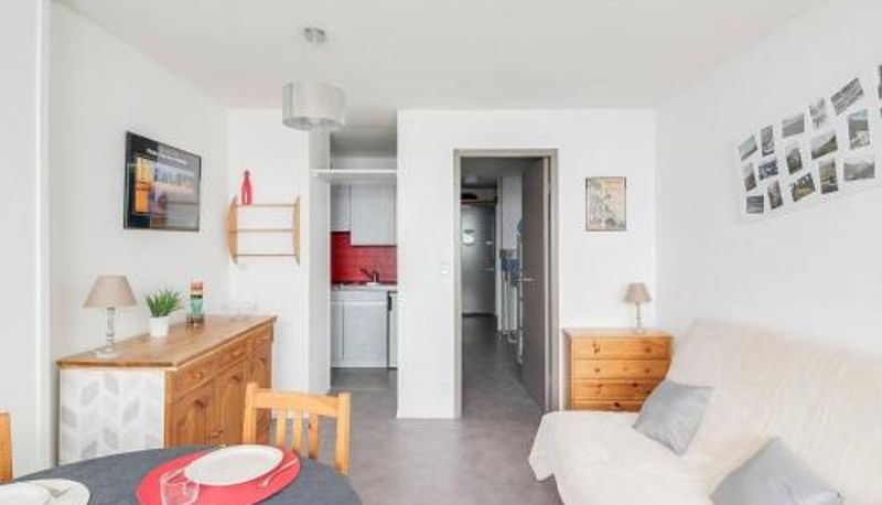 Info - lave-linge  balcon  pied des pistes Studio cabine pour 5 à La Mongie