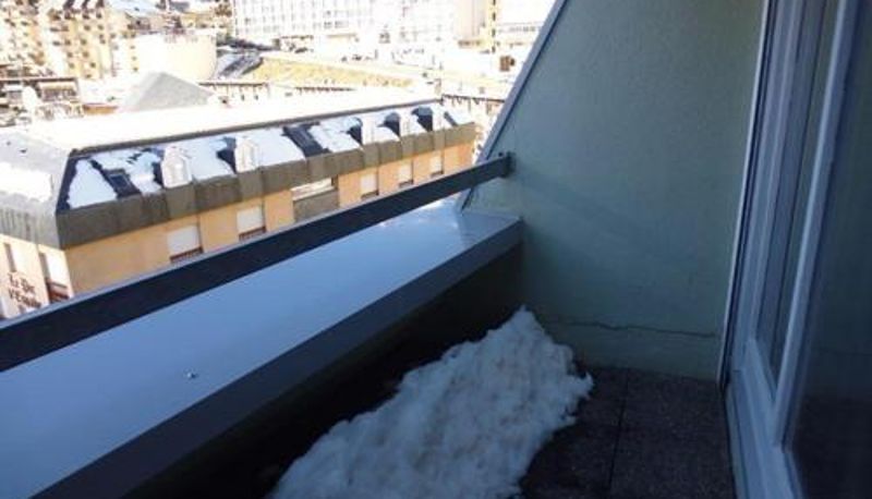 Info - lave-linge  balcon  pied des pistes Studio cabine pour 5 à La Mongie