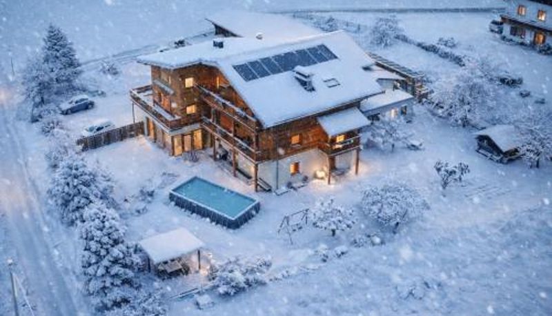 Zewnętrzna część hotelu - Residence Zirmer Wohnung Wasser