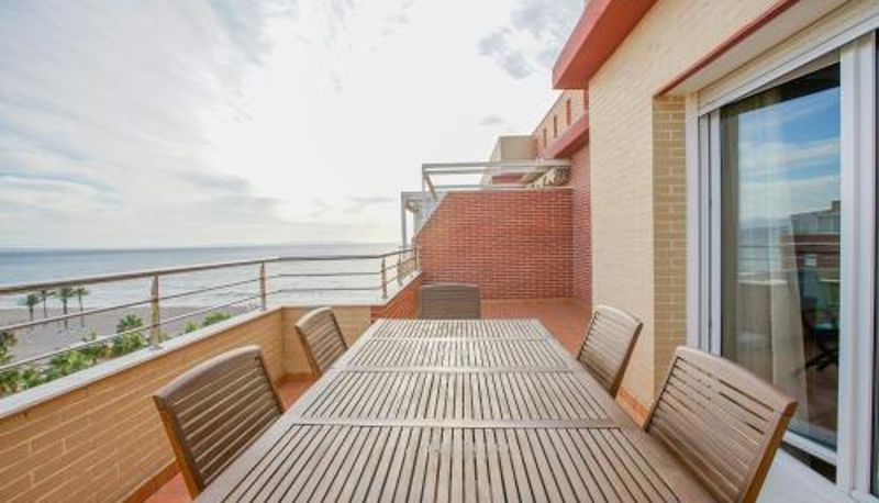 Terras - Modern apartment in Roquetas de Mar with sea view