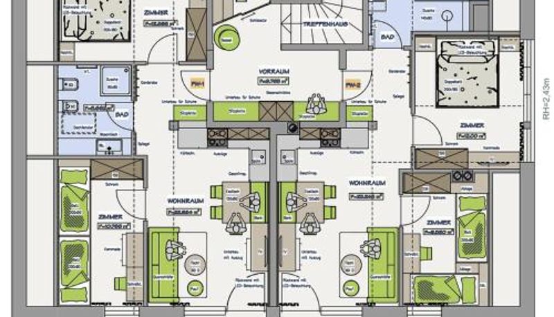 Standart oda - Brugghof Apartement Ulme