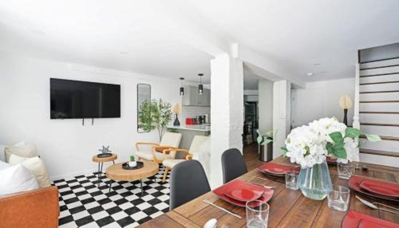 Pokój typu standard - 91-1D 3BR 2baths Duplex with a Private Back yard - GYM