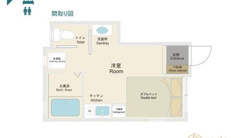 Habitación estándar - nestay suite tokyo ikebukuro