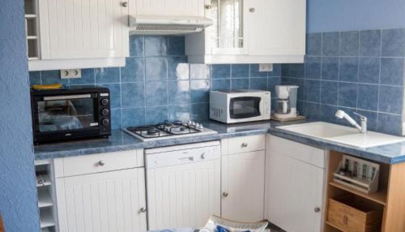 Cocina - Appartement avec piscine partagée à Roquefort-la-Bédoule - 50m²