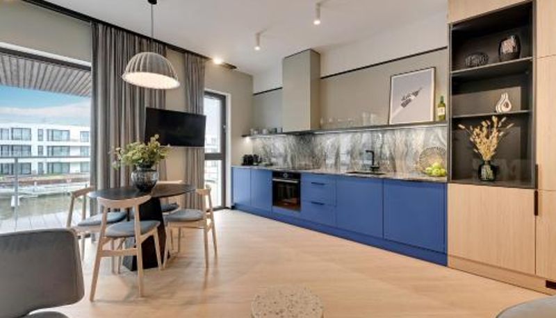 Daire - Sol Marina Riverview with free Parking & SPA additional by Downtown Apartments