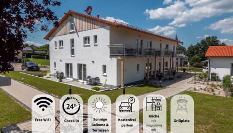 Bilgi - Holledau-Apartments - Auszeit im schönen Hopfenland in Bayern - voll ausgestattete Apartments - Garten - Balkon - Nähe München