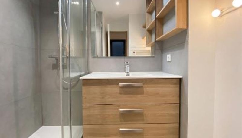 バスルーム - Studio cosy à Méribel Mottaret - 27 m² avec balcon