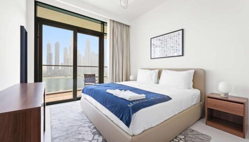 Apartamento - Silkhaus Vacation Homes Marina View 2BDR in Emaar Beachfront