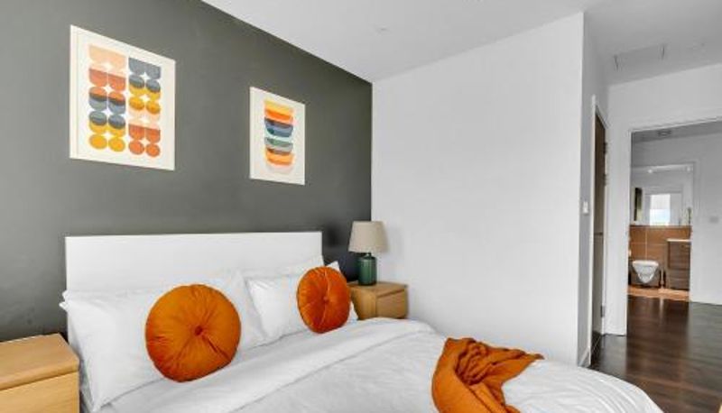 Standaardkamer - Last-Minute Escape l Sleeps Up to 6 l Stylish City Views Near Station by Capital Retreat Short lets & Serviced Accommodations