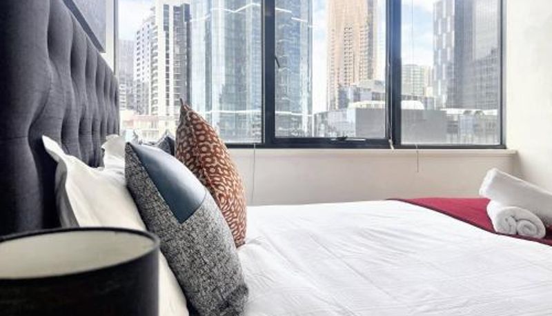 Standardzimmer - Stylish 2 Bedroom APT With CBD View Southbank