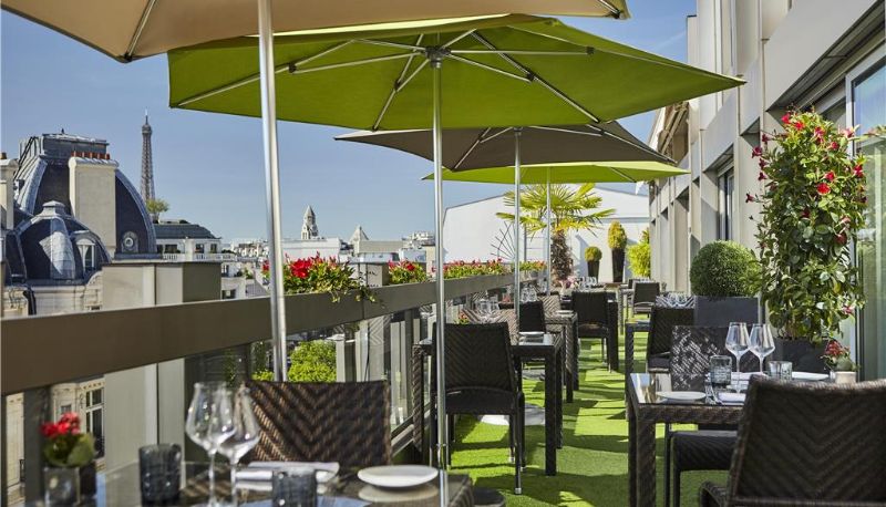 Innenbreich - Hotel Warwick Paris