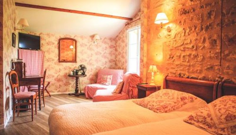 Habitación - Logis Auberge le centre poitou Logis de France