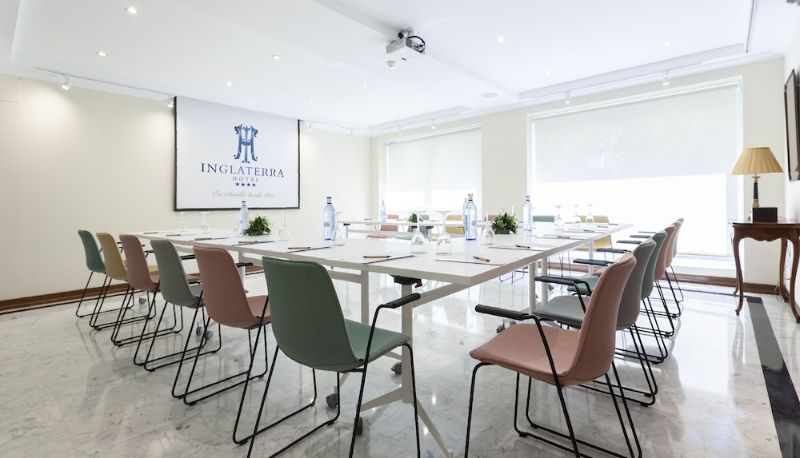 Sala de reuniones - Hotel Inglaterra Sevilla