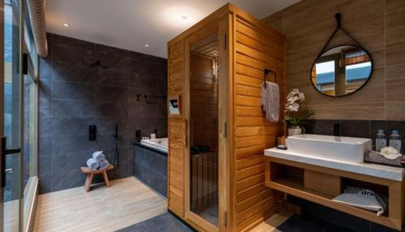 Badezimmer - Hilton Quang Hanh Onsen Resort