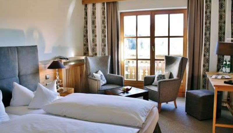 テラス - Parkhotel am Soier See