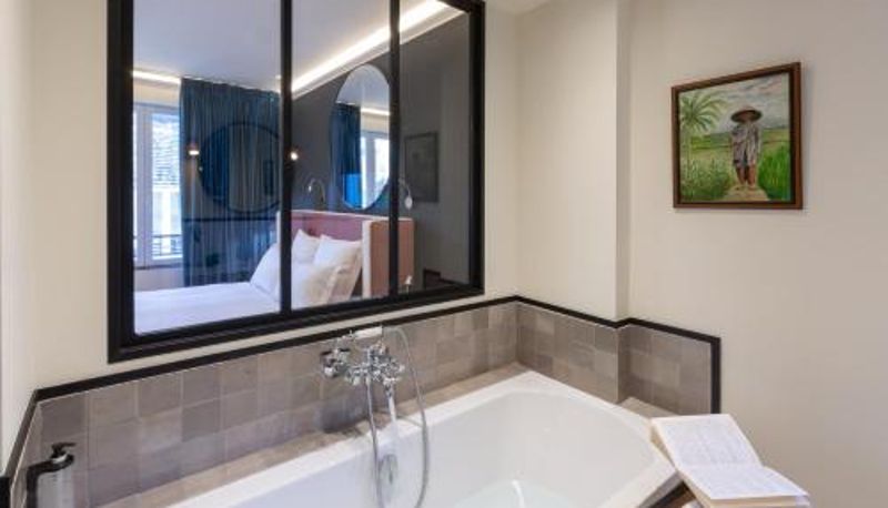 Badezimmer - Hôtel & SPA Le Chêne Vert