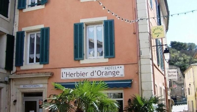 Zewnętrzna część hotelu - L'Herbier d'Orange