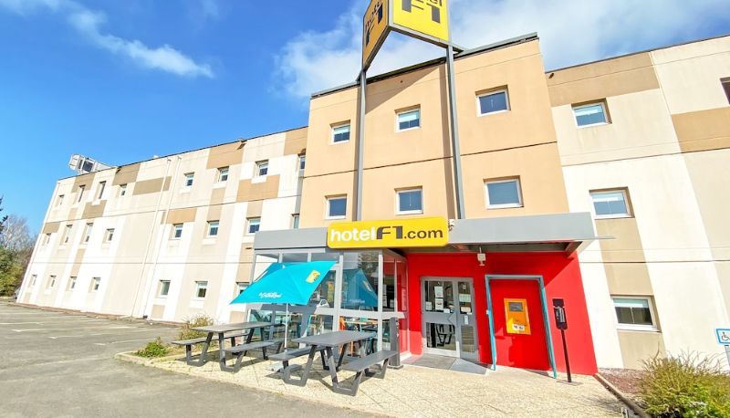 Otel açık alanı - hotelF1 Avranches Baie du Mont Saint Michel