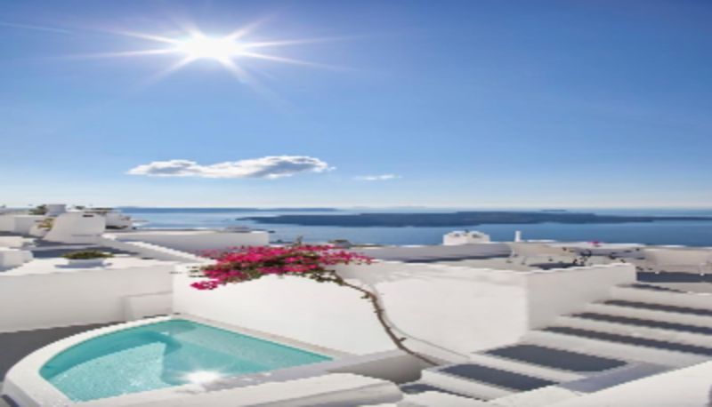 Piscina - Cliff Side Suites